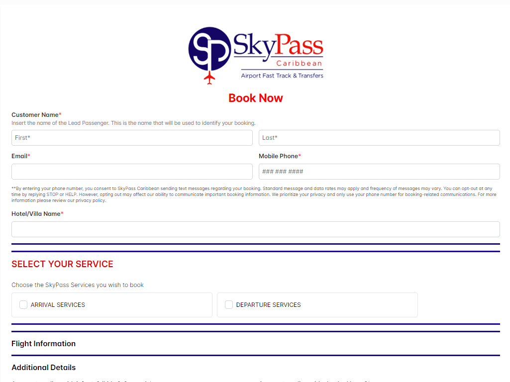 SkyPass Caribbean - slide 1